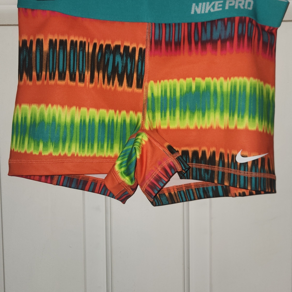 Nike Pro Multicolor Athletic Shorts
